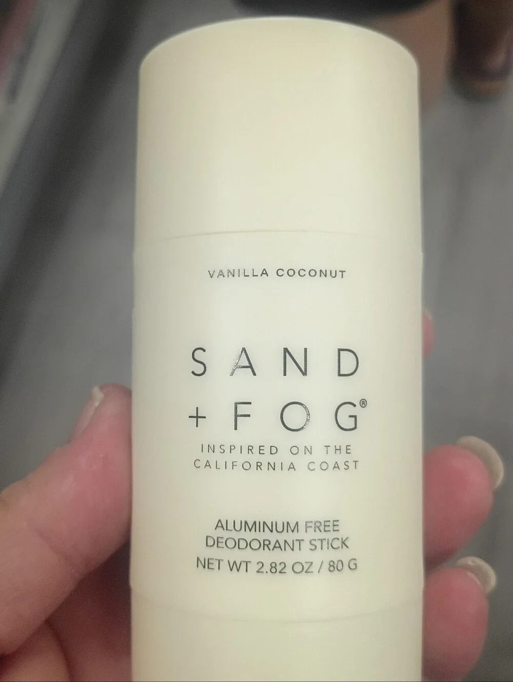 SAND + FOG Vanilla Coconut Deodorant Stick - Cream